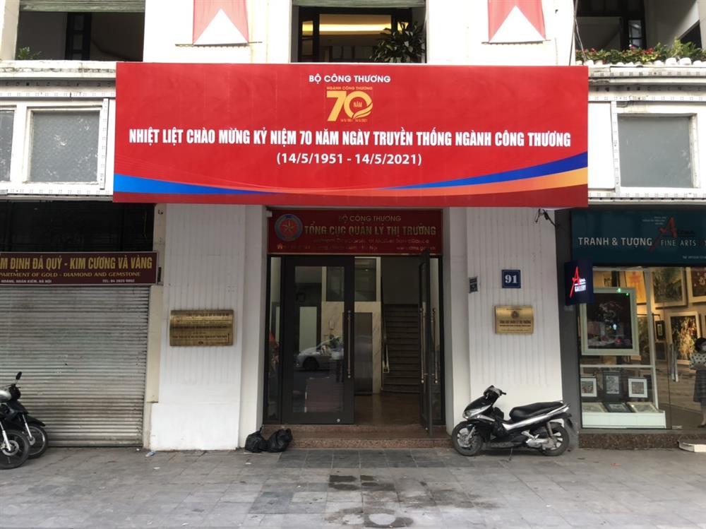 Trụ sở Tổng cục QLTT chính thức được dỡ bỏ phong tỏa